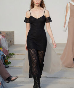 Black Lace Dress Midi Dress Off Shoulder Elegant Evening Wear Romantic Sophisticated