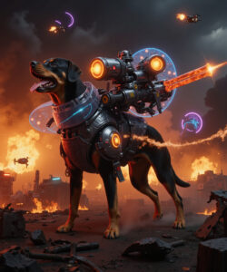 Brown Body Brown Fur Tongue 2021 Tongue Out Cybernetics Cyborgs Brown Nose Fur Canis Feral Warhammer 40k Warhammer Franchise